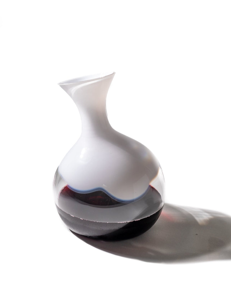 White Glass Decanter-img76