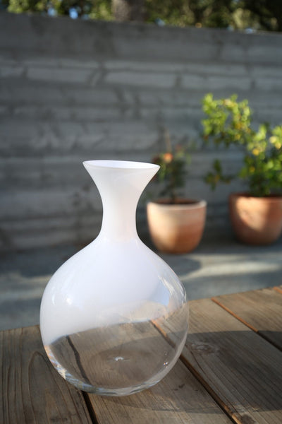 White Glass Decanter-img97